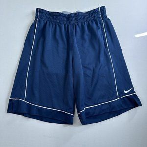 Y2K Nike Basketball Shorts Blue‎ Men Size Large Gym Athletic Active Training